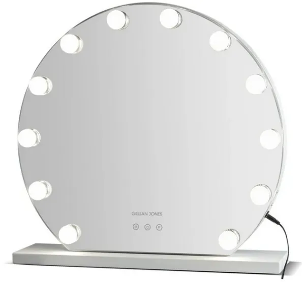 Gillian Jones - Mega Hollywood Diva Spiegel mit LED-Licht