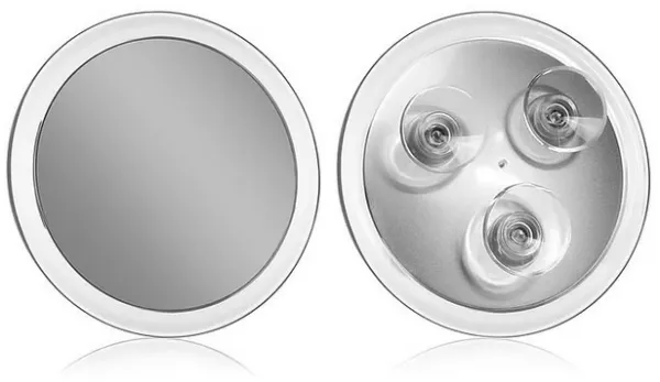 Gillian Jones - Make-up-Spiegel mit Saugnapf und 10-facher Vergrößerung