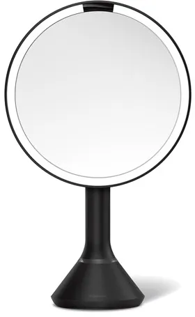 Simplehuman Sensor Spiegel mit Touch-Steuerung, Helligkeit und doppelter Lichteinstellung, schwarz