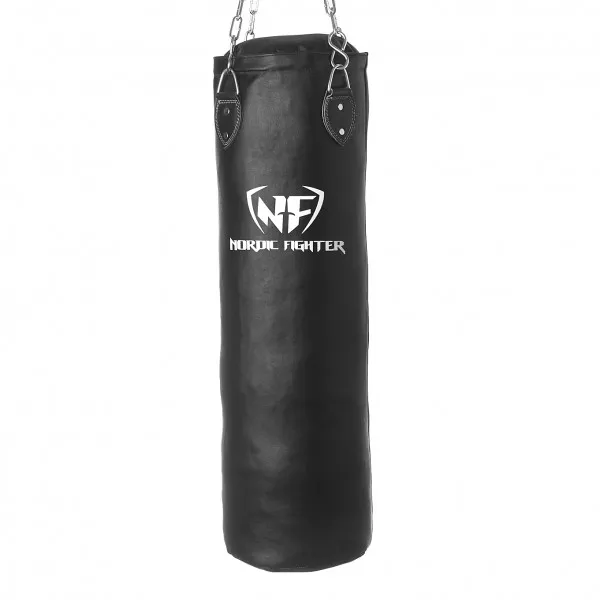 Nordic Fighter Boxsack Echtleder 100cm 30kg